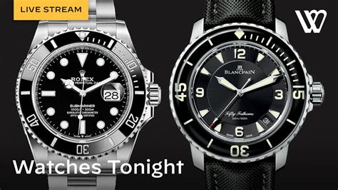 【F】 Rolex Submariner Vs. Blancpain 